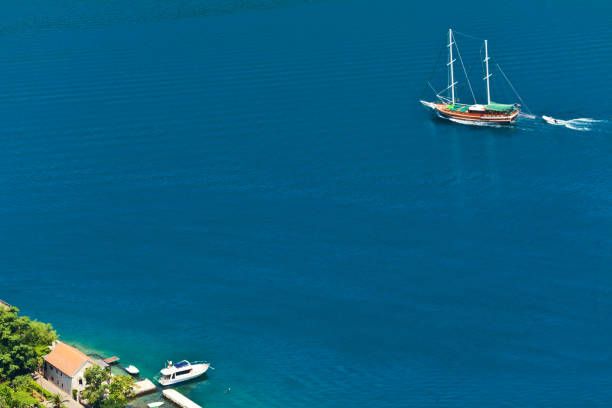 istock Yacht at sea 968022266