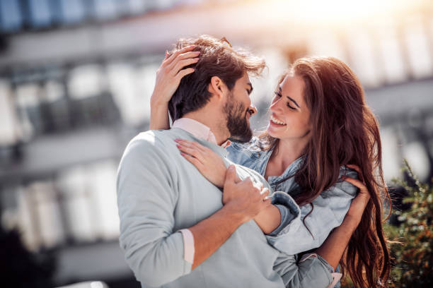 istock Couple enjoying together outdoors 968025590