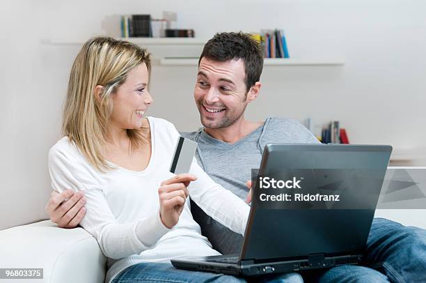 Online Shopping Stock Photo - Download Image Now - 20-29 Years, Adult, Adults Only