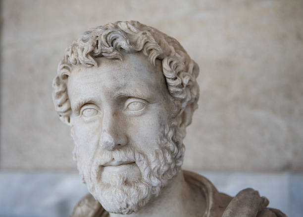 istock Marble bust of a Roman Nobleman 96804227