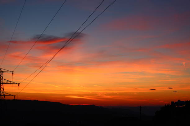 istock Dramatic skies and sunsets on the Pennines, West Yorkshire 968073134