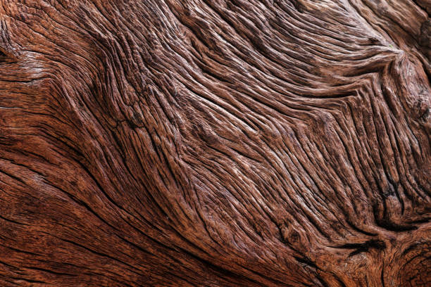 istock old rustic and curve wooden line texture background 968083764