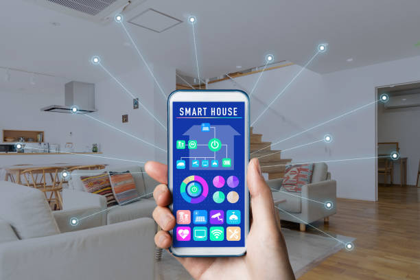 istock User interface of smart home concept. Energy management system. Home network. 968108382