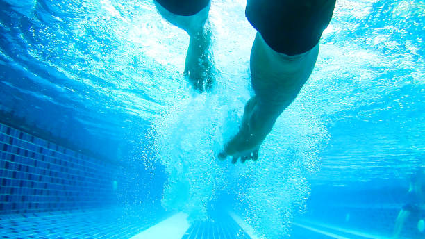 istock swimmer in the swimming pool. 968131468