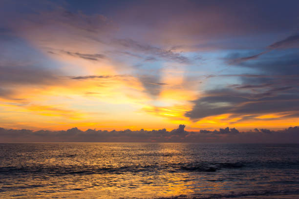 istock twilight sky over on the sea 968131552