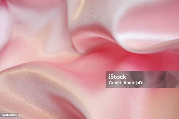 Розовый Атлас — стоковые фотографии и другие картинки Атласная ткань - Атласная ткань, Без людей, Блестящий