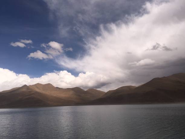 istock Lake Yamdrok on Cloudy Spring Day in Tibet, China. 968137588