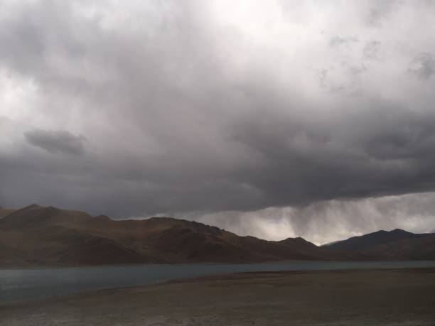 istock Lake Yamdrok on Cloudy Spring Day in Tibet, China. 968137590