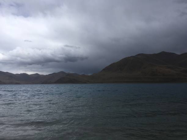 istock Lake Yamdrok on Cloudy Spring Day in Tibet, China. 968137724