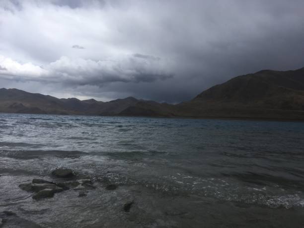 istock Lake Yamdrok on Cloudy Spring Day in Tibet, China. 968137740