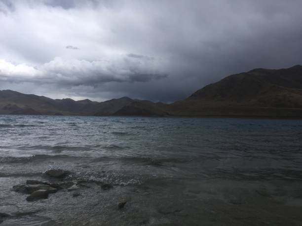 istock Lake Yamdrok on Cloudy Spring Day in Tibet, China. 968137754