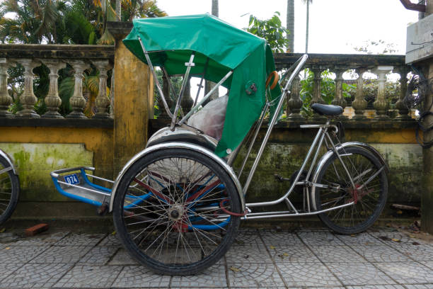 istock Cyclo in Hoi An old town 968167482