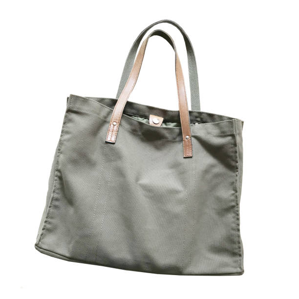 istock Olive Green Bag, shoulder bag on White Background 968212180