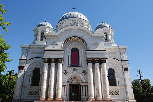 istock Church in Kaunas, Lithuania 96823135