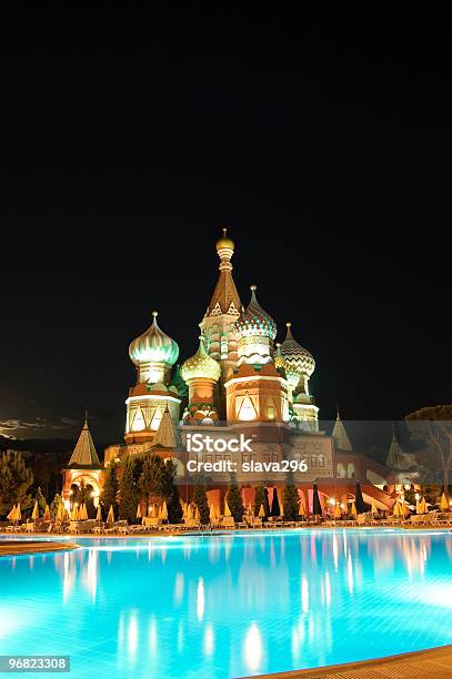 Cremlino Stile Hotel Antalya Turchia - Fotografie stock e altre immagini di Acqua - Acqua, Albergo, Albergo di lusso