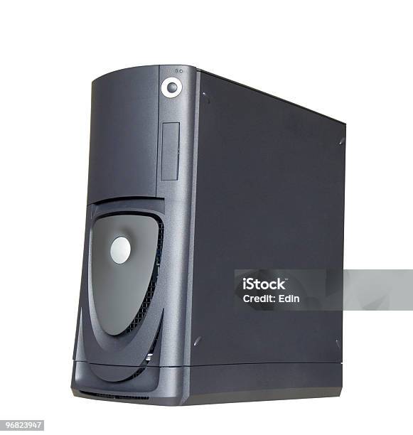 Computer Tower Stock Photo - Download Image Now - Computer, Cut Out, Tower