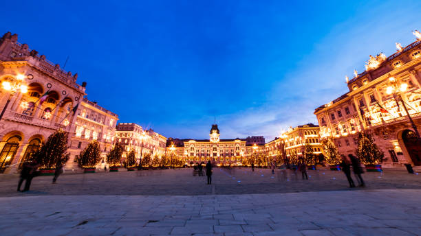 istock The square of Trieste during Christmas time 968240002