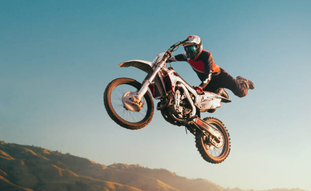 Freestyle motorcycle Motorcycle freestyle sport photo bmx racing stock pictures, royalty-free photos & images