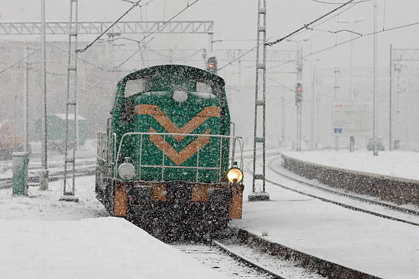 Main Railway Station in Wroclaw, Poland