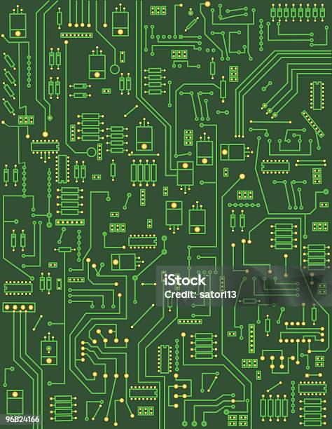 Obwód Elektronicznych - zdjęcia stockowe i więcej obrazów Komputer - Komputer, Sieć komputerowa, Związek