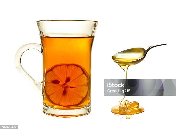 Cup Of Tea With Lemon Stock Photo - Download Image Now - Assistance, Black Color, Breakfast