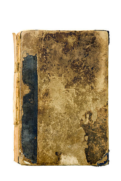 istock Very Old Book Cover with clipping path. 96826262