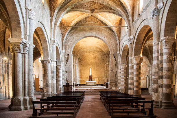 istock The romanic Cathedral of Sovana 968269636