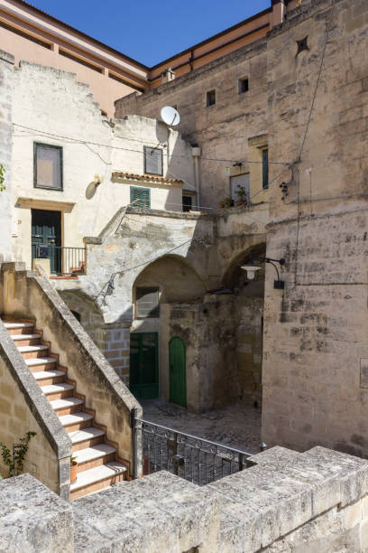 istock Ancient house in Matera historic district, Italy 968275292