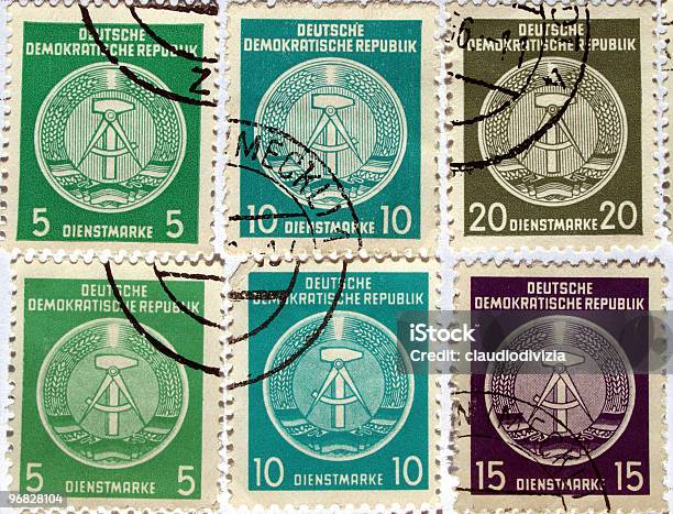 Ddr Stamps - カラー画像のストックフォトや画像を多数ご用意 - カラー画像, ドイツ, ドイツマルク紙幣