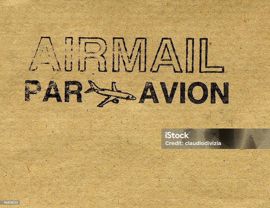 Airmail - Foto de stock de Correo aéreo libre de derechos