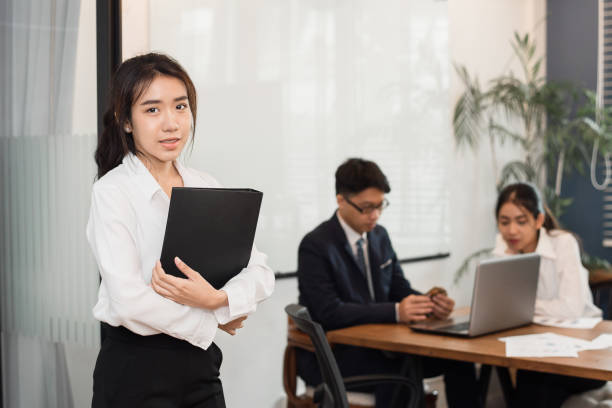 istock businesswoman at office 968282438