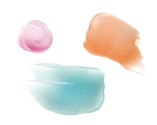 istock Cosmetic Cream Gel White Background 968285386