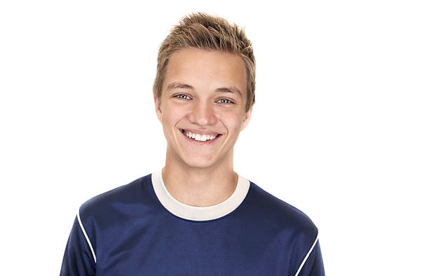 Cheerful 16 year old boy  16 17 years stock pictures, royalty-free photos & images