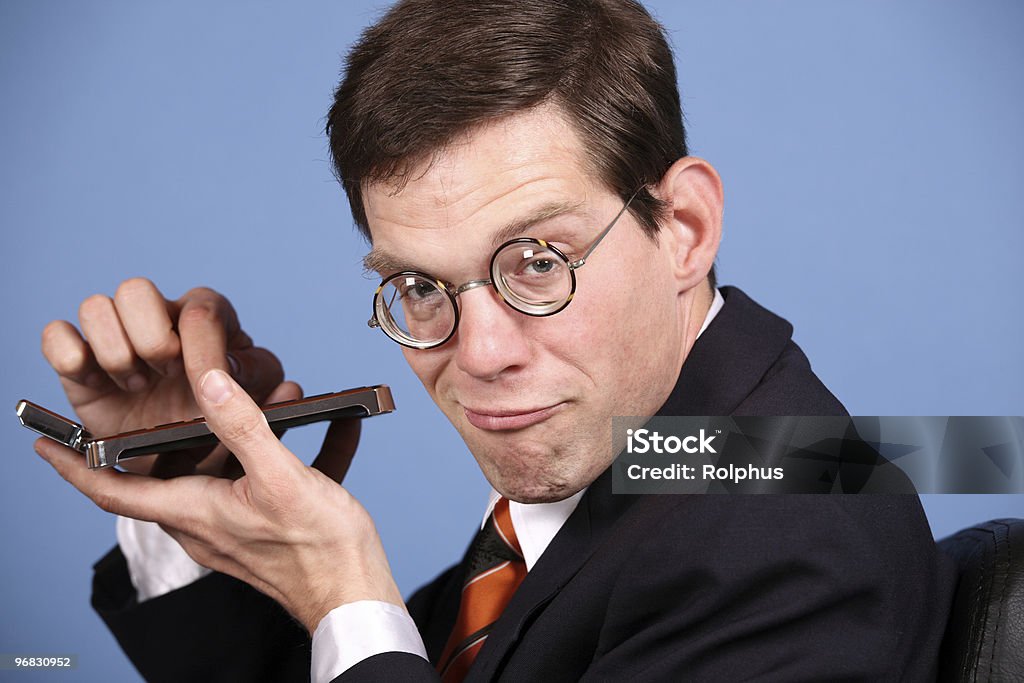 Crazy Business Man  Adult Stock Photo