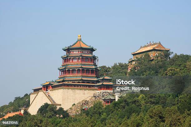 Summer Palace View Beijing Stock Photo - Download Image Now - Ancient, Architectural Column, Architecture