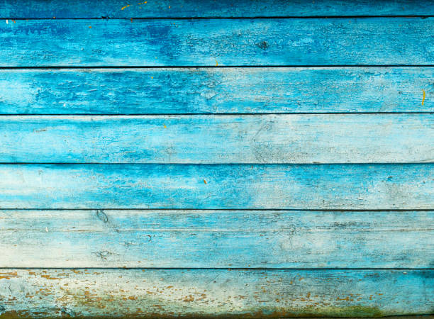 istock Texture of an old wooden wall. Background 968312278