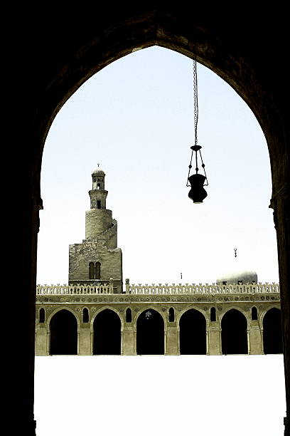 istock arch of mosque in caior 96832264