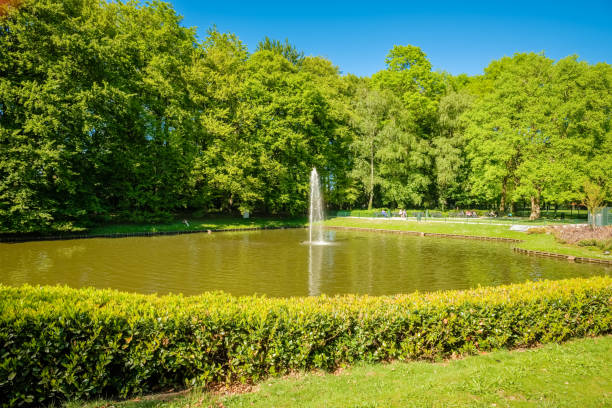 istock Spring has sprung at the P.M. Rogmanspark in Almelo (Netherlands) 968328994
