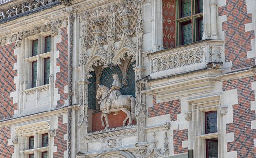 The city of Blois, Loire, France. A Unesco World Heritage