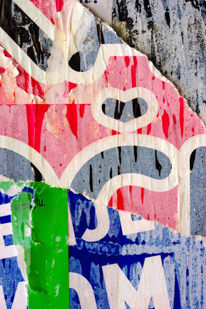 istock Old ripped torn paper crumpled creased posters grunge textures backdrop backgrounds 968329052
