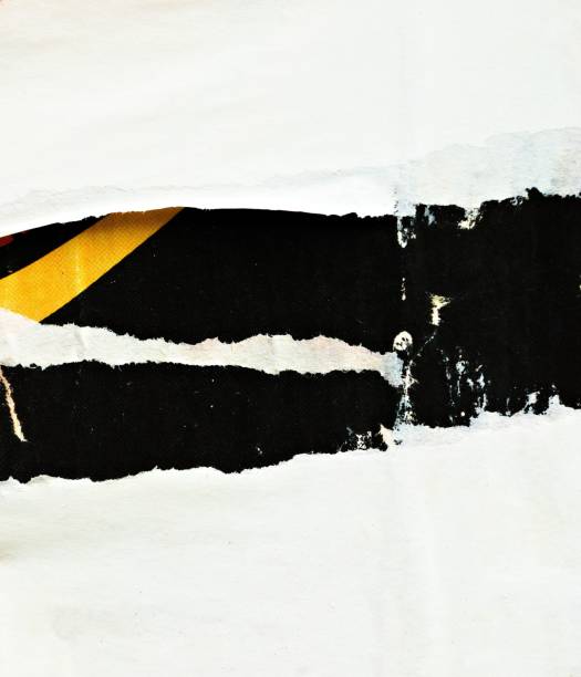 istock Old ripped blank torn paper crumpled creased posters grunge textures backdrop backgrounds placard collage 968332466