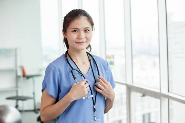istock Female Doctor Portrait 968340472
