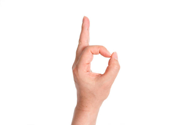 istock A man's hand giving the Okay sign. 968341174