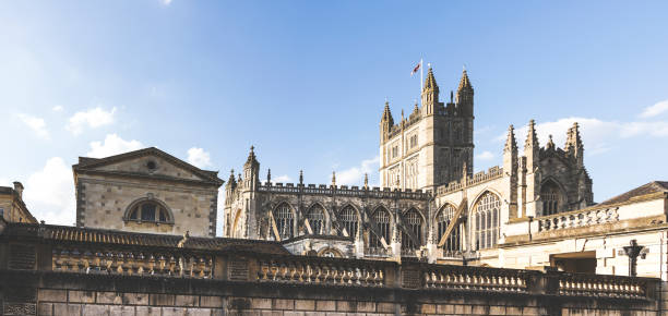 istock Bat city Roman bath and temple 968365886