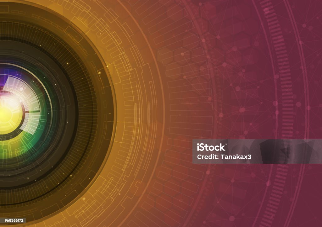 Abstract Lens Lens Abstract Vector Background Stock Illustration - Download Image Now ...