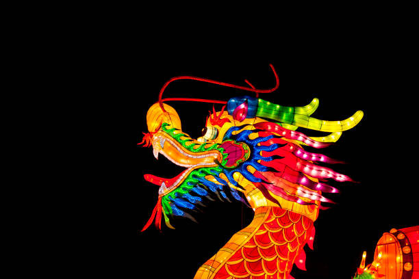 istock dragon at chinese lantern festival 968369678