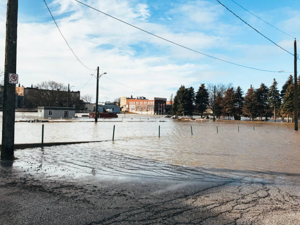 istock Spring Flood In Chatham Ontario Canada 2018 968380100