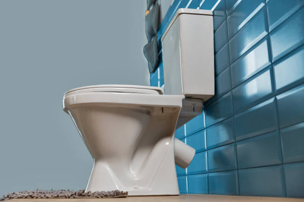 istock toilet bowl in the bathroom 968394842