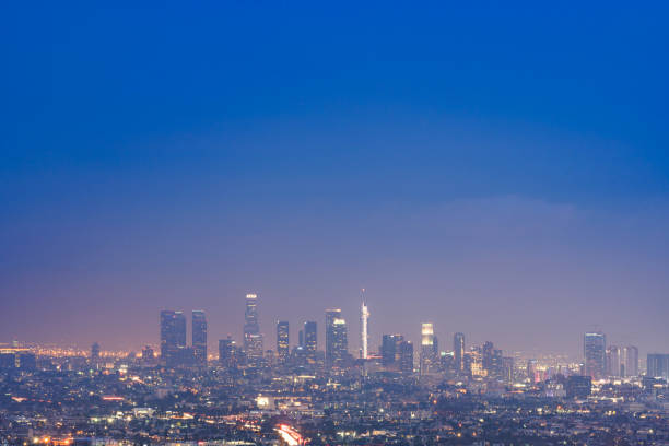istock Los Angeles Cityscape Sunset 968398488