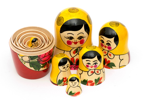 Japanese Kokeshi doll.